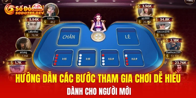 Hướng dẫn các bước tham gia chơi dễ hiểu dành cho người mới