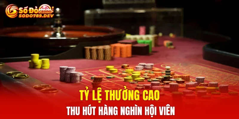 Tỷ lệ thưởng cao thu hút hàng nghìn hội viên